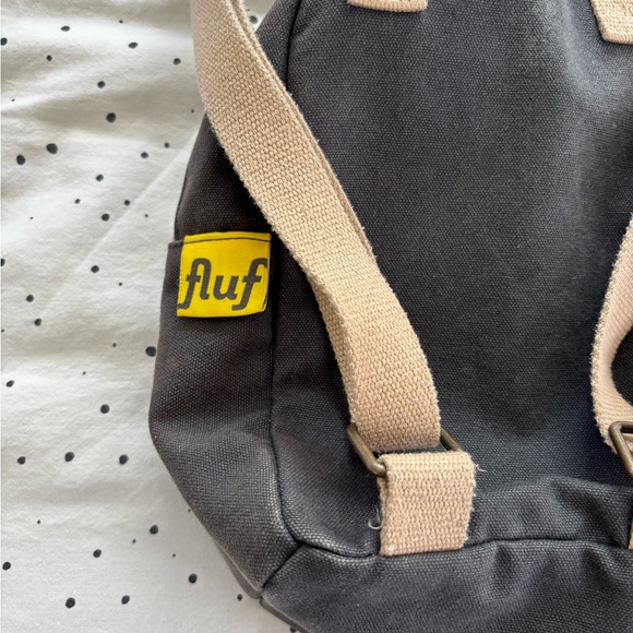 Fluff Black and Tan Kids Backpack - Picture 6 of 8